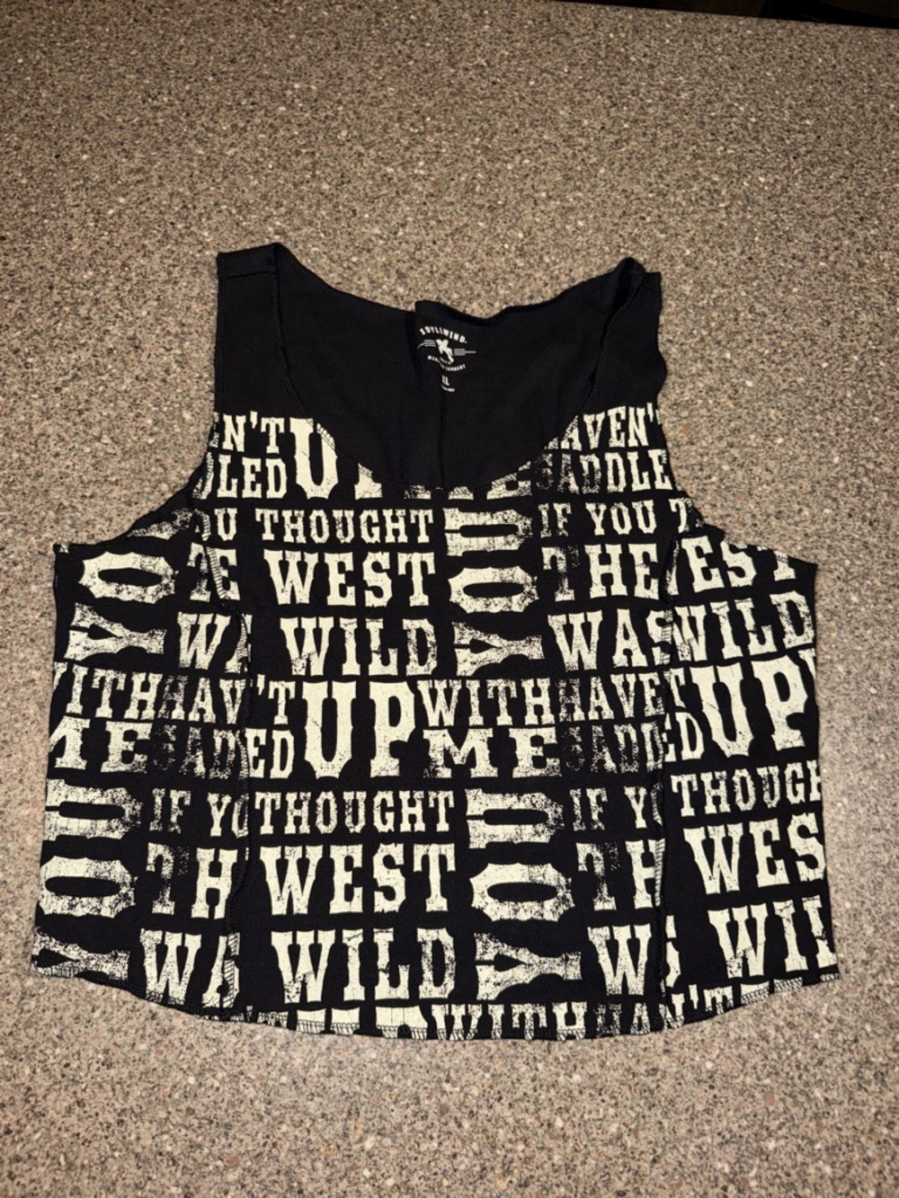 Idyllwind Western Cowgirl Graphic Crop Tank